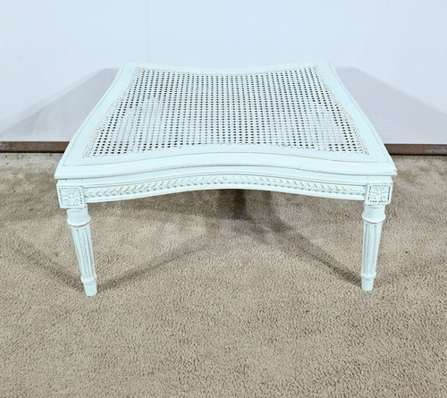 Duchesse Brisée en Hêtre Réchampie, style Louis XVI – 2ème Partie XIXe