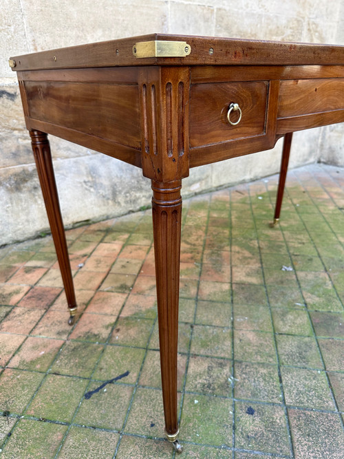Tric Trac D’époque Louis XVI En Acajou De Cuba 