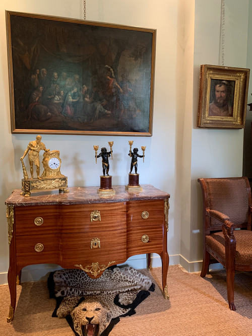 André Antoine Ravrio : Superbe Paire de candélabres d’époque Empire.
