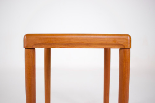 Scandinavian teak stool.