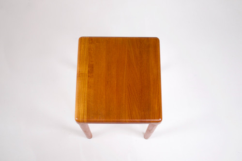 Scandinavian teak stool.