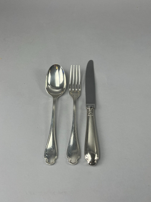 Christofle cutlery model Pompadour 132 pieces