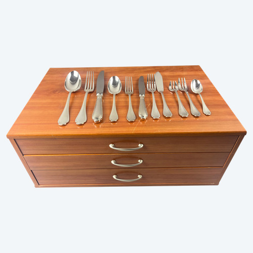 Christofle cutlery model Pompadour 132 pieces