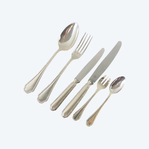 ERCUIS cutlery model Trianon ribbon 72 pieces