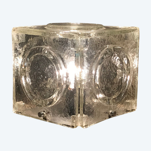 Cubo luminoso Albano Poli per Poliarte, Italia 1968