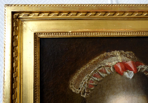 French school of the 18th century, portrait of an aristocrat, oil on canvas signed and dated 1768