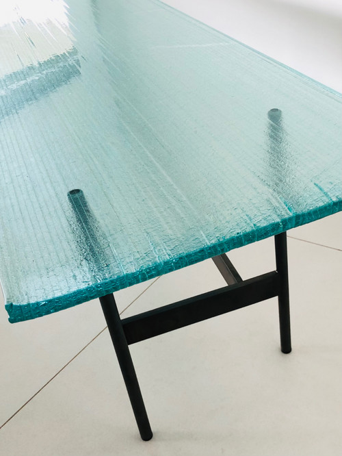 Waves series coffee table by Ludovica and Roberto Palomba for Fiam, Italy