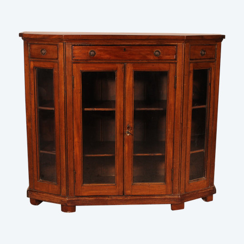 Store Showcase Cabinet Or Bookcase In Mahogany Early 19th Century
