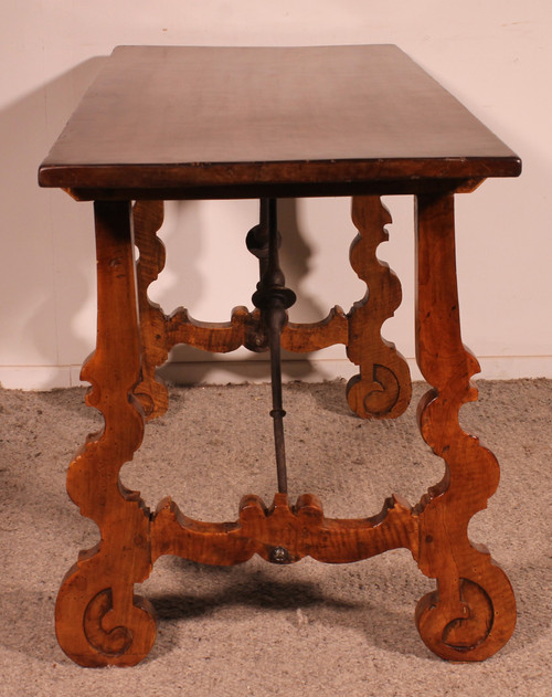 Console Catalane En Noyer -18° Siècle
