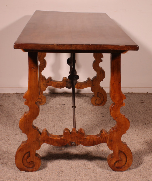Console Catalane En Noyer -18° Siècle