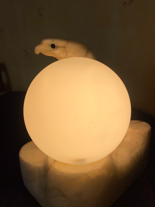 Lampada in marmo