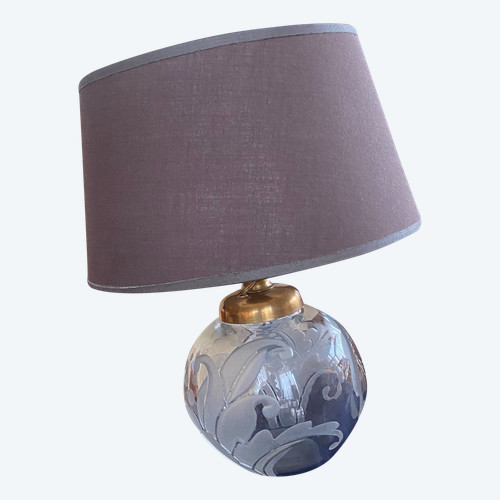 Lampada a sfera di cristallo