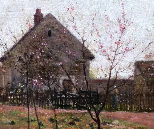 Henri Émile de SACHY, Frühlingslandschaft