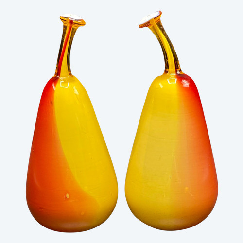 PERE IN VETRO SOFFIATO