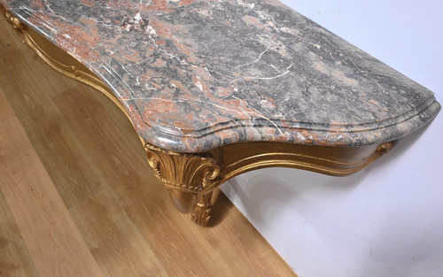 Importante Console d’Applique Louis XV – Début XXe