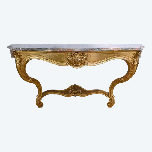 Importante Console d’Applique Louis XV – Début XXe