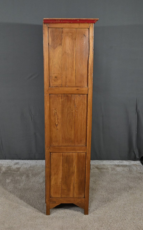 Vetrinetta in teak massiccio, India - Inizio XX secolo