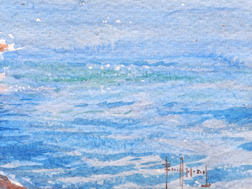 Émile Charles APPAY, Meeresküste in Saint-Jean-Cap-Ferrat