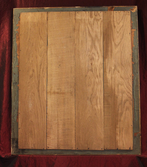 69 X 80 Cm, Miroir Rectangle Napoléon III, Noir Et Or 