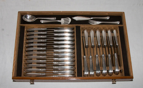 Puiforcat - Set da casa Mazarin in argento massiccio 183 pezzi