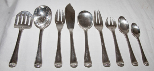 Puiforcat - Set da casa Mazarin in argento massiccio 183 pezzi