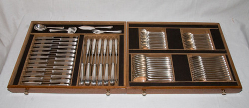 Puiforcat - Set da casa Mazarin in argento massiccio 183 pezzi