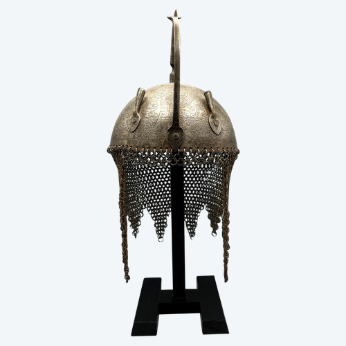 ORIENTALER HELM namens kulah khud - Osmanisches Reich, Qâdjâr, Iran - 19. Jahrhundert