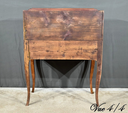 Sloping desk in Plum and Walnut, Louis XV - 18th century