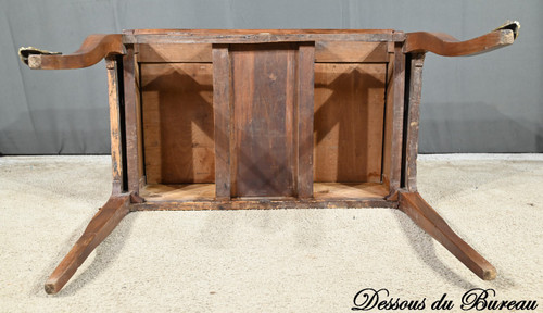 Sloping desk in Plum and Walnut, Louis XV - 18th century