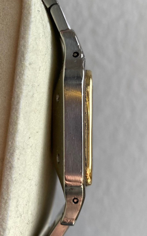 CARTIER, Santos de Cartier, acciaio e oro