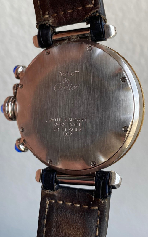 CARTIER, Pascha de Cartier, acciaio e oro