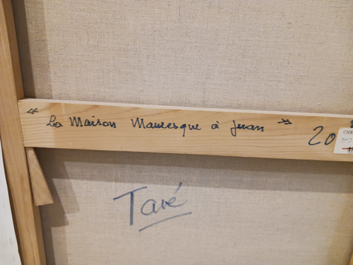 GEORGETTE TAVE  1925/2006   LA MAISON MAURESQUE A JUAN