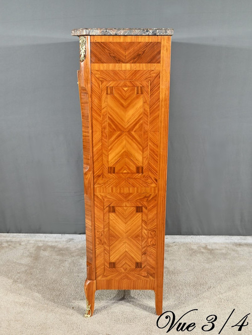 Segretaria con timbro in palissandro, stile Transizione - 1900