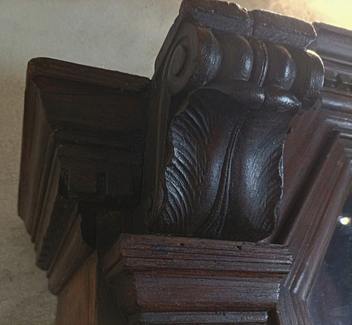 Seltene Bibliothek Berufsmöbel aus massiver Kiefer im Empire-Stil