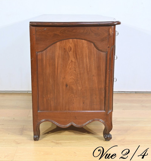 Commode Nantaise de Port en Acajou de Cuba – 2ème Partie XVIIIe