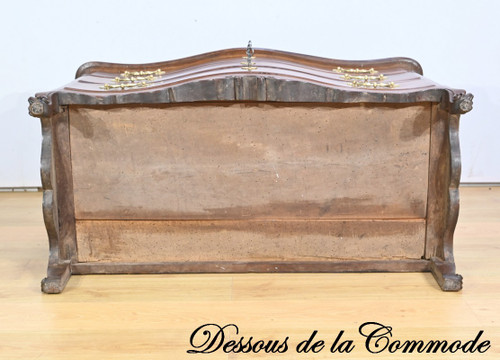 Commode Nantaise de Port en Acajou de Cuba – 2ème Partie XVIIIe