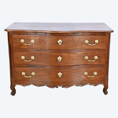 Commode Nantaise de Port en Acajou de Cuba – 2ème Partie XVIIIe