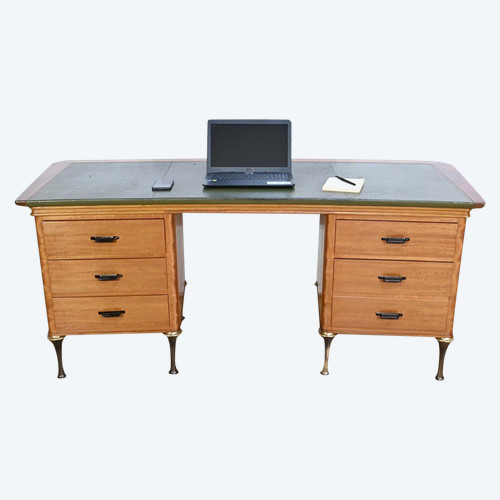 Architect's desk in mahogany - 1970