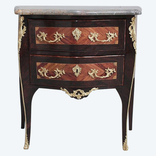 Commode époque Louis XV, estampillée ELLAUME XVIIIe