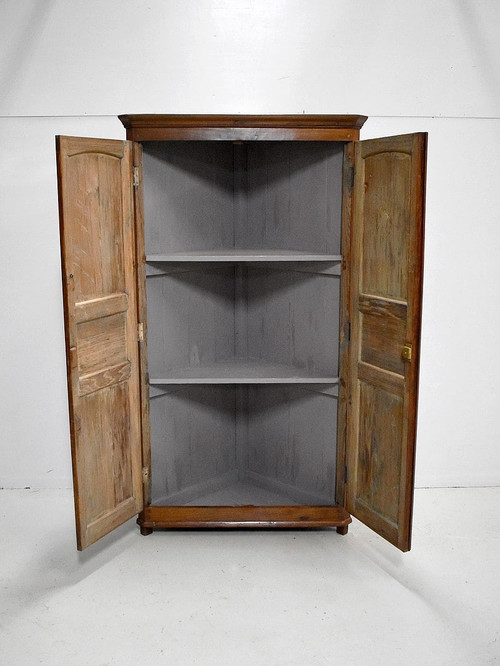 Corner cabinet from Pondicherry - 19th century