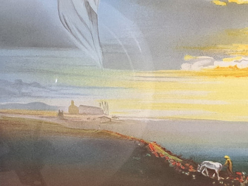 Lithographie Salvador Dali (1904-1989) - Mystische Vision "exp 115/295.".