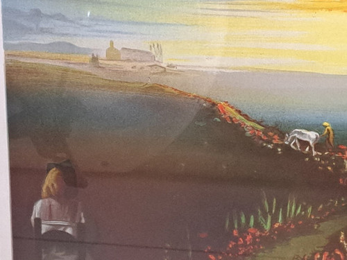 Lithographie Salvador Dali (1904-1989) - Mystische Vision "exp 115/295.".