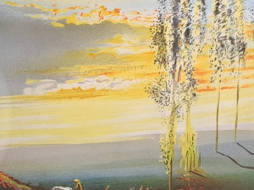 Lithographie Salvador Dali (1904-1989) - Mystische Vision "exp 115/295.".