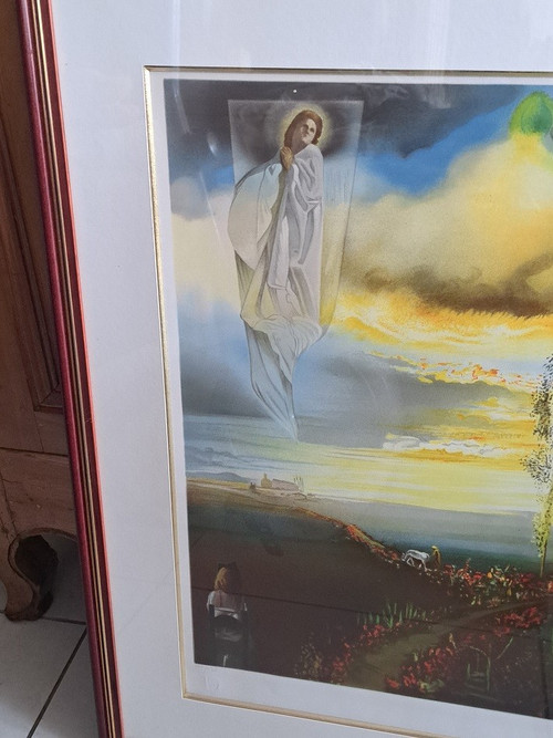 Lithographie Salvador Dali (1904-1989) - Mystische Vision "exp 115/295.".