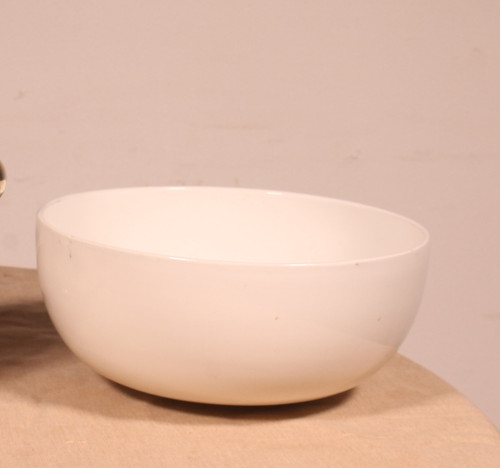 Salad Bowl With Its Cutlery 19th Century