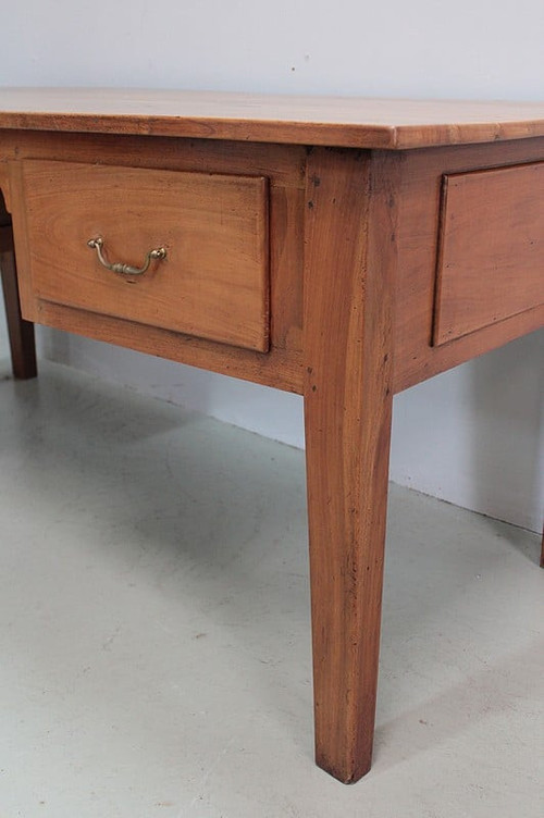 Table-Bureau en Merisier XIXe