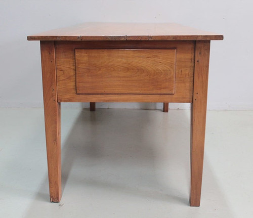 Table-Bureau en Merisier XIXe