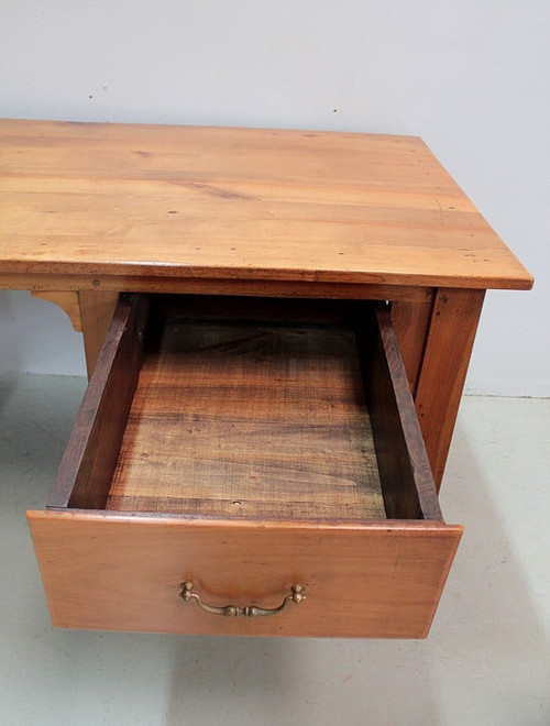 Table-Bureau en Merisier XIXe