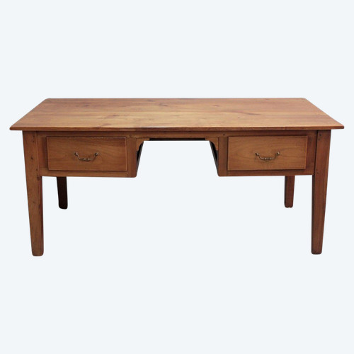 Table-Bureau en Merisier XIXe