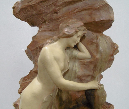 Plaster statue The spring - 20th century